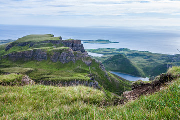 Fototapeta na wymiar The Quiraing , Isle of Skye, UK