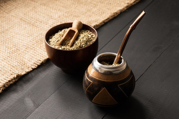 yerba mate drink
