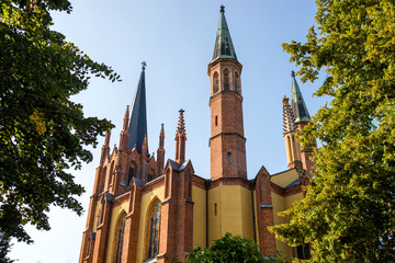 Fototapeta premium werder an der havel city in brandenburg germany