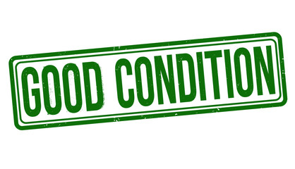 Good condition sign or stamp