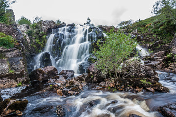 Obraz premium Waterfall, Wales, UK