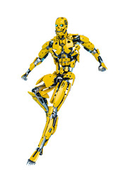 yellow bee android landing