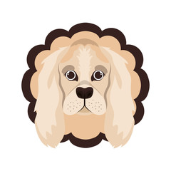 card cute and lovely of dog