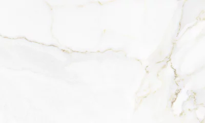 Abwaschbare Fototapete Marmor Calacatta-Marmor mit goldenen Adern