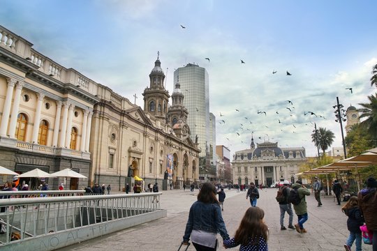 Plaza De Armas - Santiago De Chile