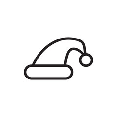 Obraz premium Santa hat icon