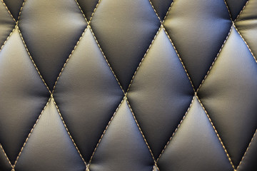 Black leather texture decorate background