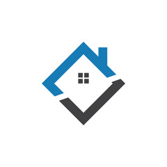Obraz premium House graphic design template vector isolated illustration