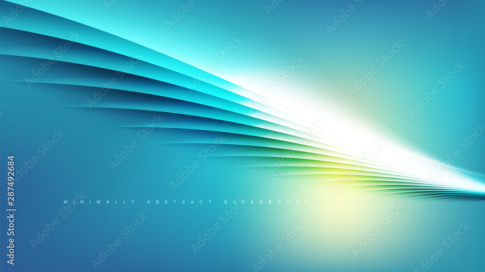 Poster abstract template design in vector