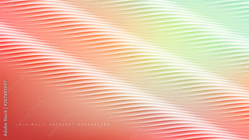 Poster abstract template design in vector
