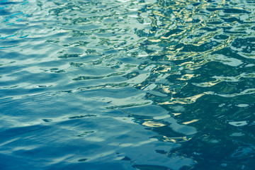 Obraz premium Water wave reflection