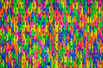 Fototapeta premium Colorful plastic chain