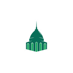 Abstract Mosque Moslem Logo Vector  For Corporate Business