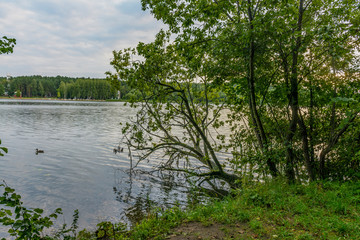 Drozdy reservoir is a reservoir located at the North-Western outskirts of Minsk, on the Svisloch river.