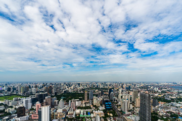 Fototapeta na wymiar Bangkok cityscape in Thailand