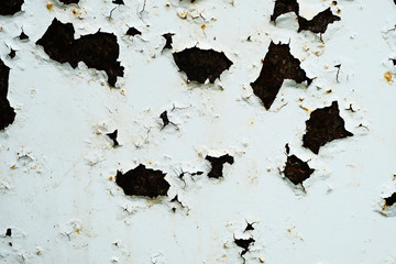 old peeling paint. the background