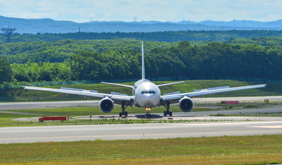 Airplane at Hokkaido New Chitose Airport
