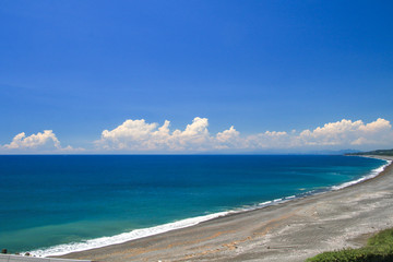 土佐湾の海岸