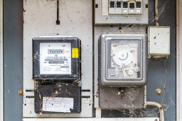 alte elektrische Anlage Leistungsschütz ID 5 DDR