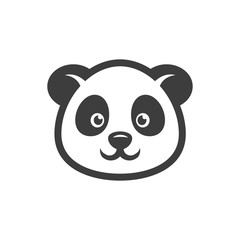 funny panda vector