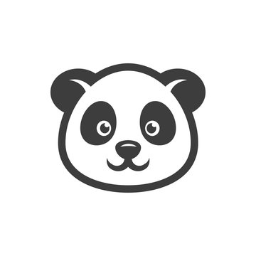 funny panda vector