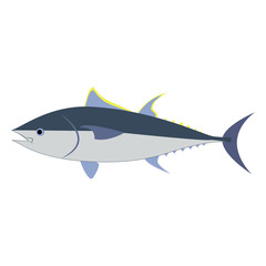 Tuna fish illustration