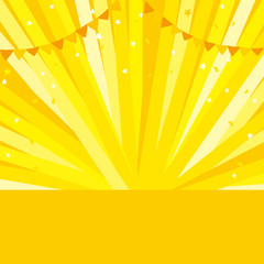 イベント背景イラスト　集中線