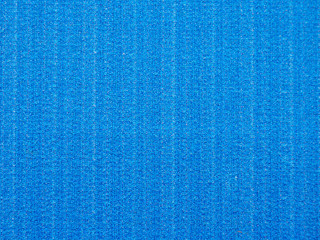 Blue fabric for background. Texture. Stripes.