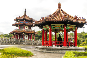 Obraz premium beautiful old building at Peace Park, Taipei