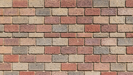 old red brick wall background