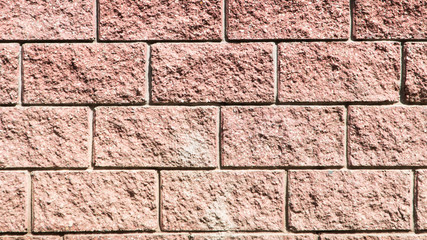 old red brick wall background