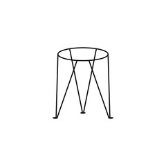 Isolated garden decoration, vector illustration