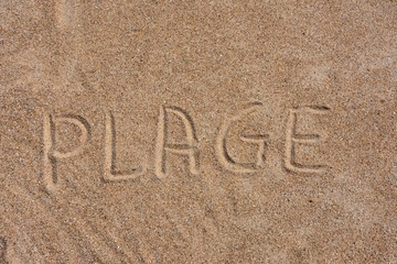 texte plage