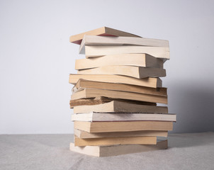 pile of books