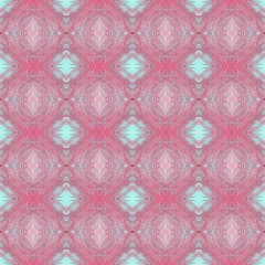 Fototapeta premium seamless pattern design with rosy brown, powder blue and silver colors. repeatable graphic element can be used for wallpaper, creative art or fashion design