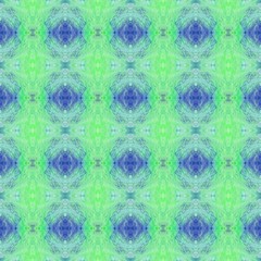 repeatable pattern design with medium aqua marine, steel blue and teal blue colors. seamless graphic element can be used for wallpaper, creative art or fashion design