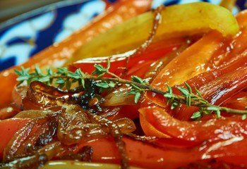 Caramelized Onions and Bell Peppers