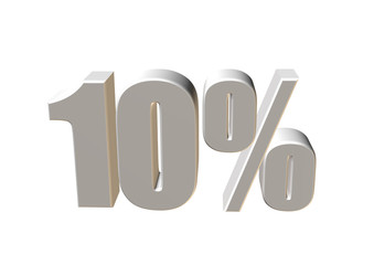 10%