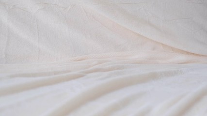 Depressed upset woman feeling sad lonely lying in bed alone trying to sleep thinking of problem, fears, worried and hopeless. Psychological therapy, lack of sleep