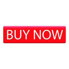 buy now red button. website element. online shop icon, shopping cart icon