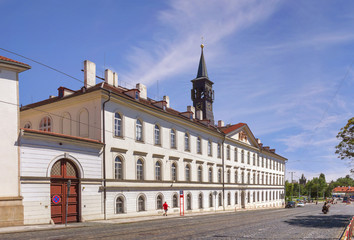 Fototapeta premium Klarov Institute for the blind. Prague, Czech Republic.