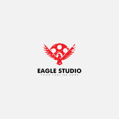 Eagle studio modern logo designs modern logo and industry