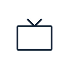 Tv Line icon. Design style modern. Vector illustration