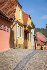 Old architecture of Sighisoara
