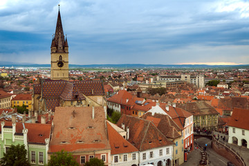 Fototapeta premium Evangelical Cathedral of Saint Mary in Sibiu