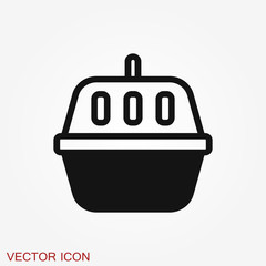 Bird cage icon for your design, logo. Vector illustration