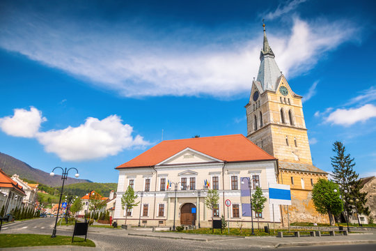 The fortified church in Codlea