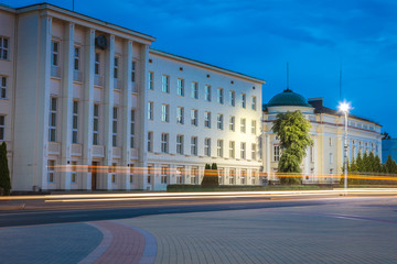 Lenin Square in Brest