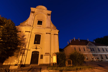 Fototapeta premium Church of the Transfiguration in Reszel