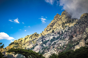 The beautiful Mountains of Corsica - Bonifacio - France